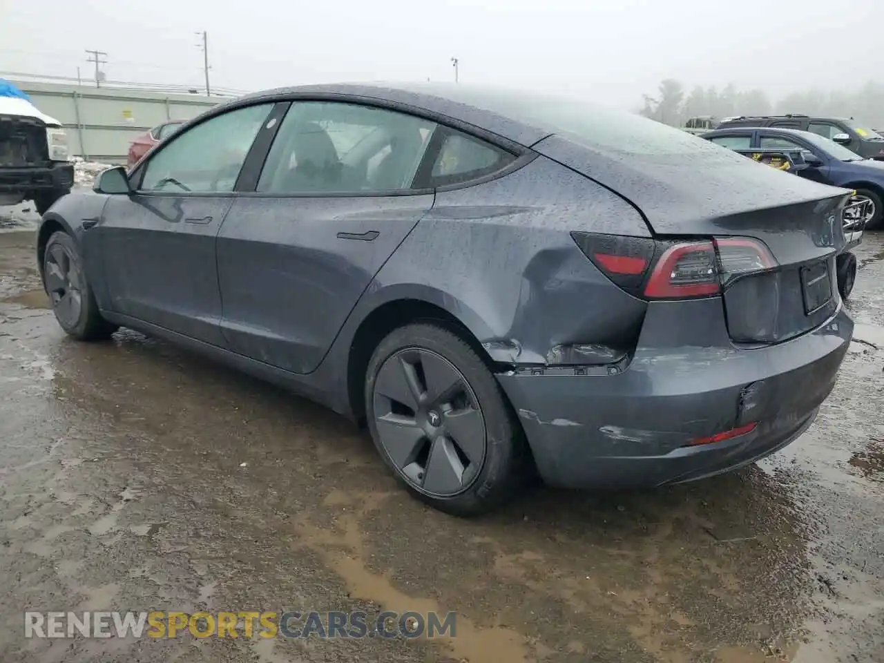 2 Photograph of a damaged car 5YJ3E1EAXPF678014 TESLA MODEL 3 2023