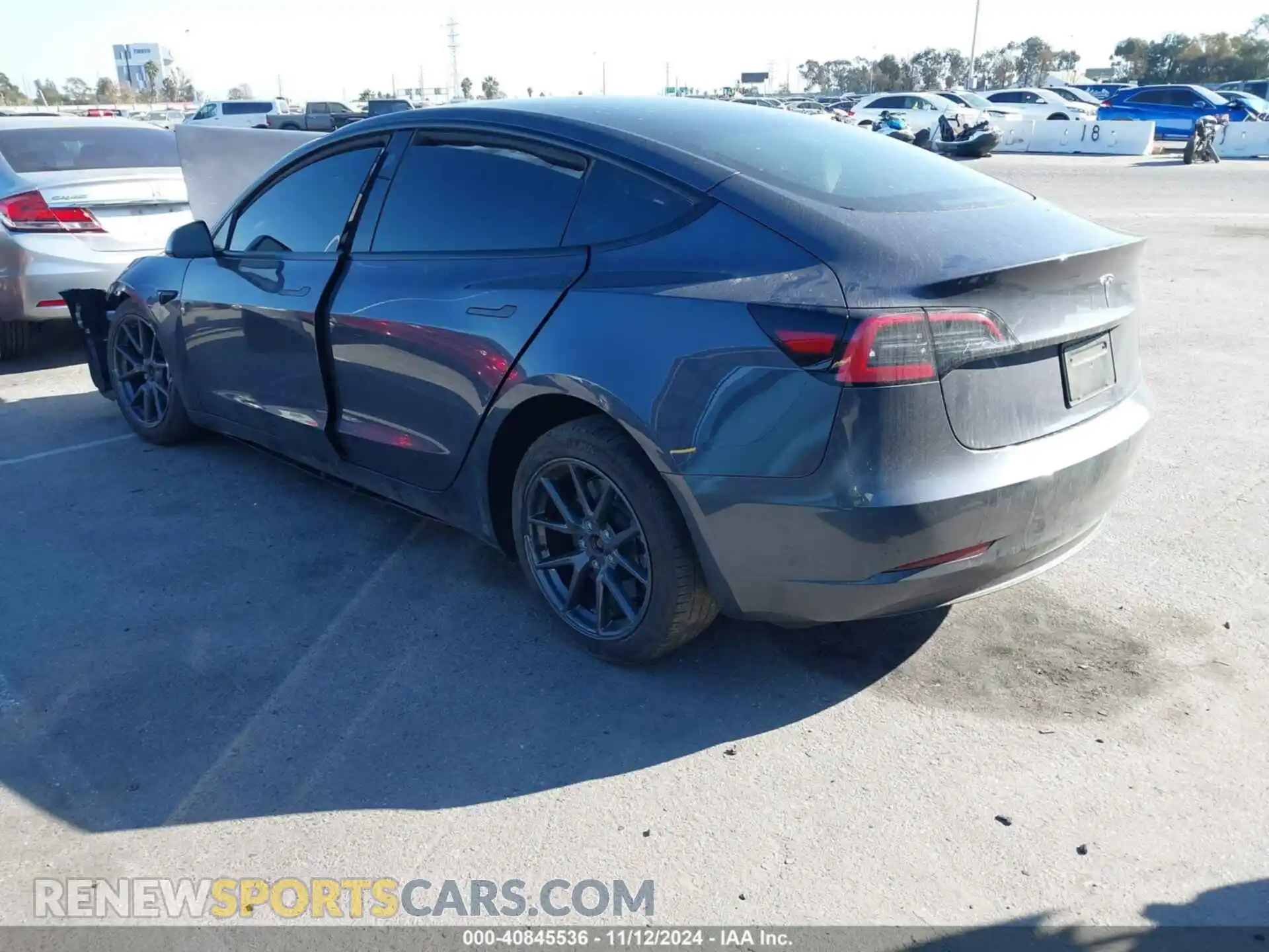 3 Photograph of a damaged car 5YJ3E1EAXPF679258 TESLA MODEL 3 2023