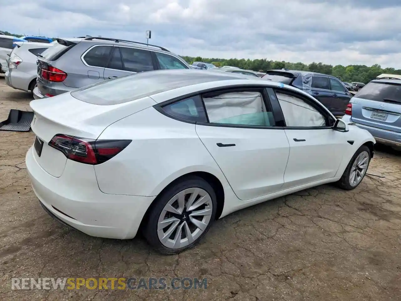 3 Photograph of a damaged car 5YJ3E1EAXPF680507 TESLA MODEL 3 2023