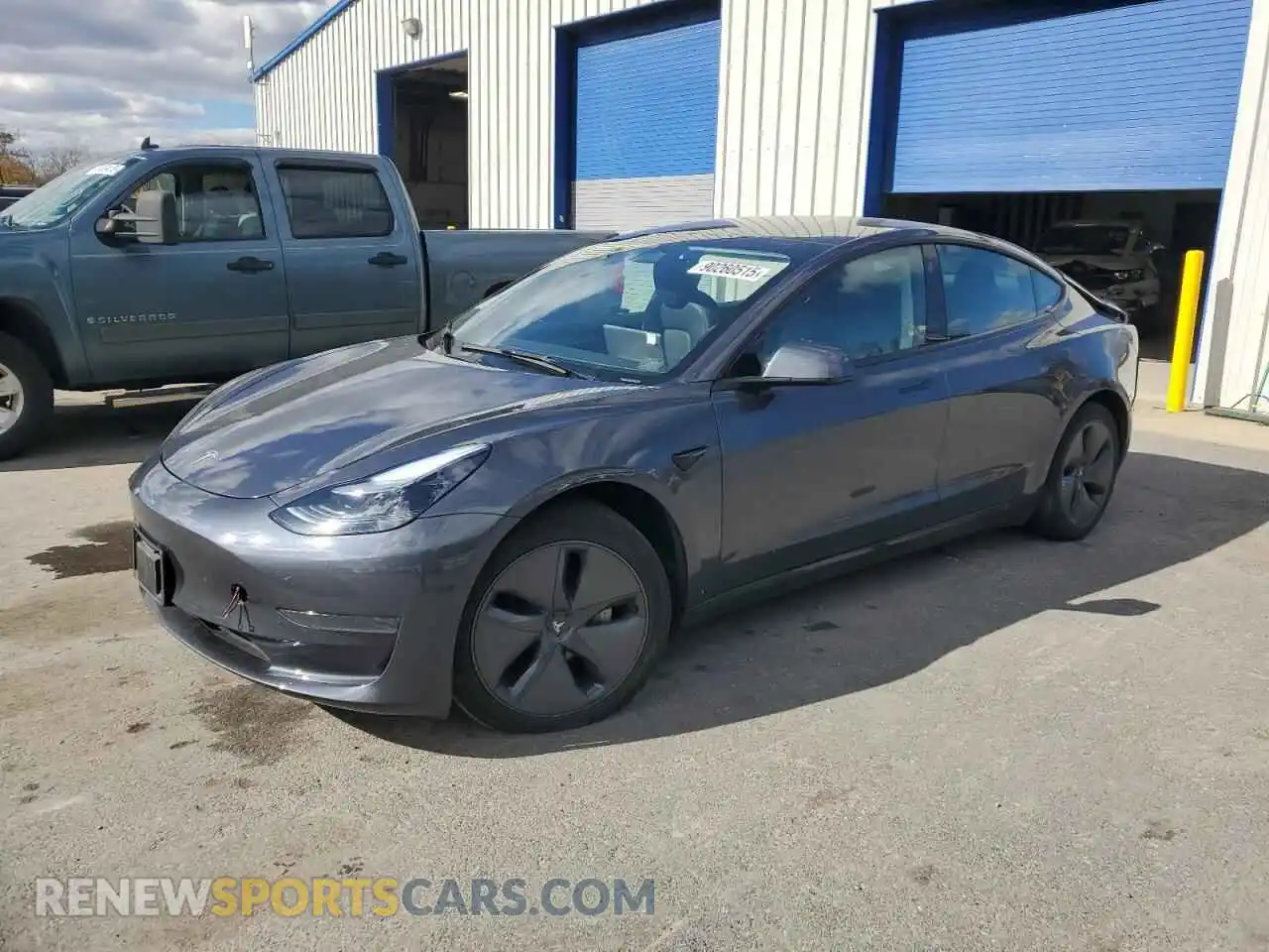 1 Photograph of a damaged car 5YJ3E1EAXPF681690 TESLA MODEL 3 2023