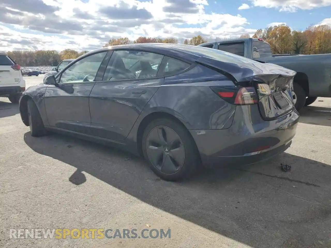 2 Photograph of a damaged car 5YJ3E1EAXPF681690 TESLA MODEL 3 2023