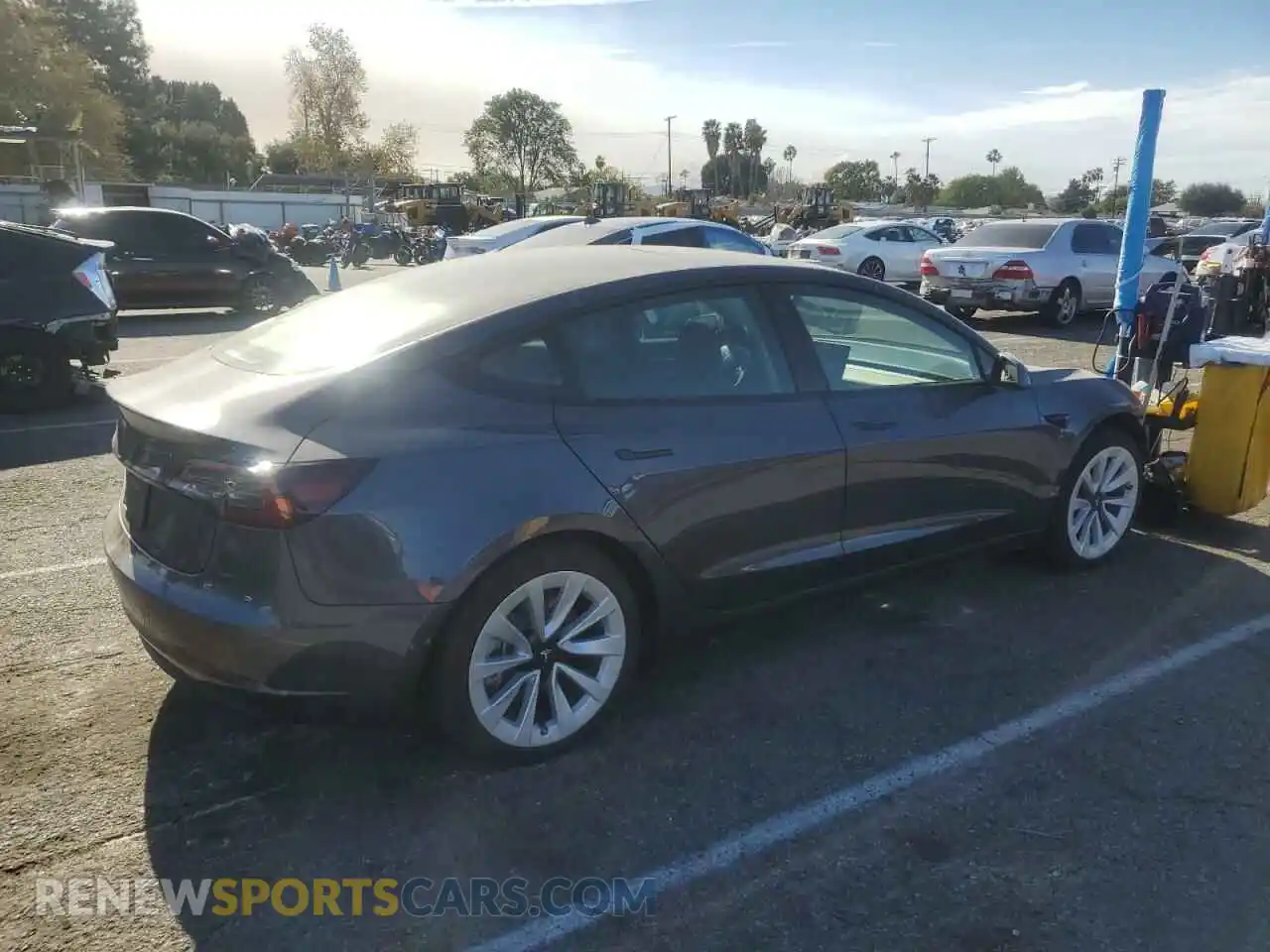 3 Photograph of a damaged car 5YJ3E1EAXPF691880 TESLA MODEL 3 2023