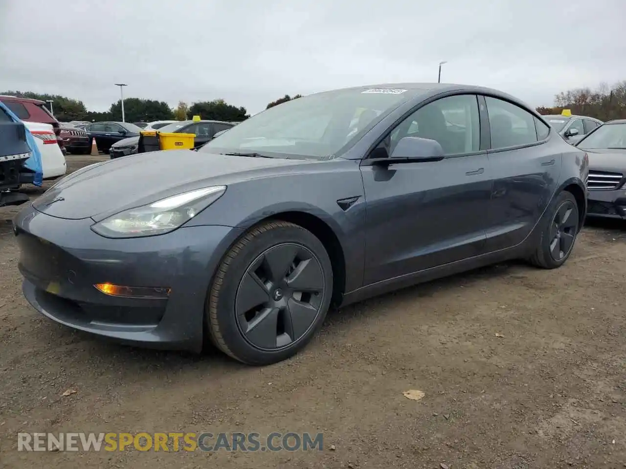 1 Photograph of a damaged car 5YJ3E1EAXPF698988 TESLA MODEL 3 2023