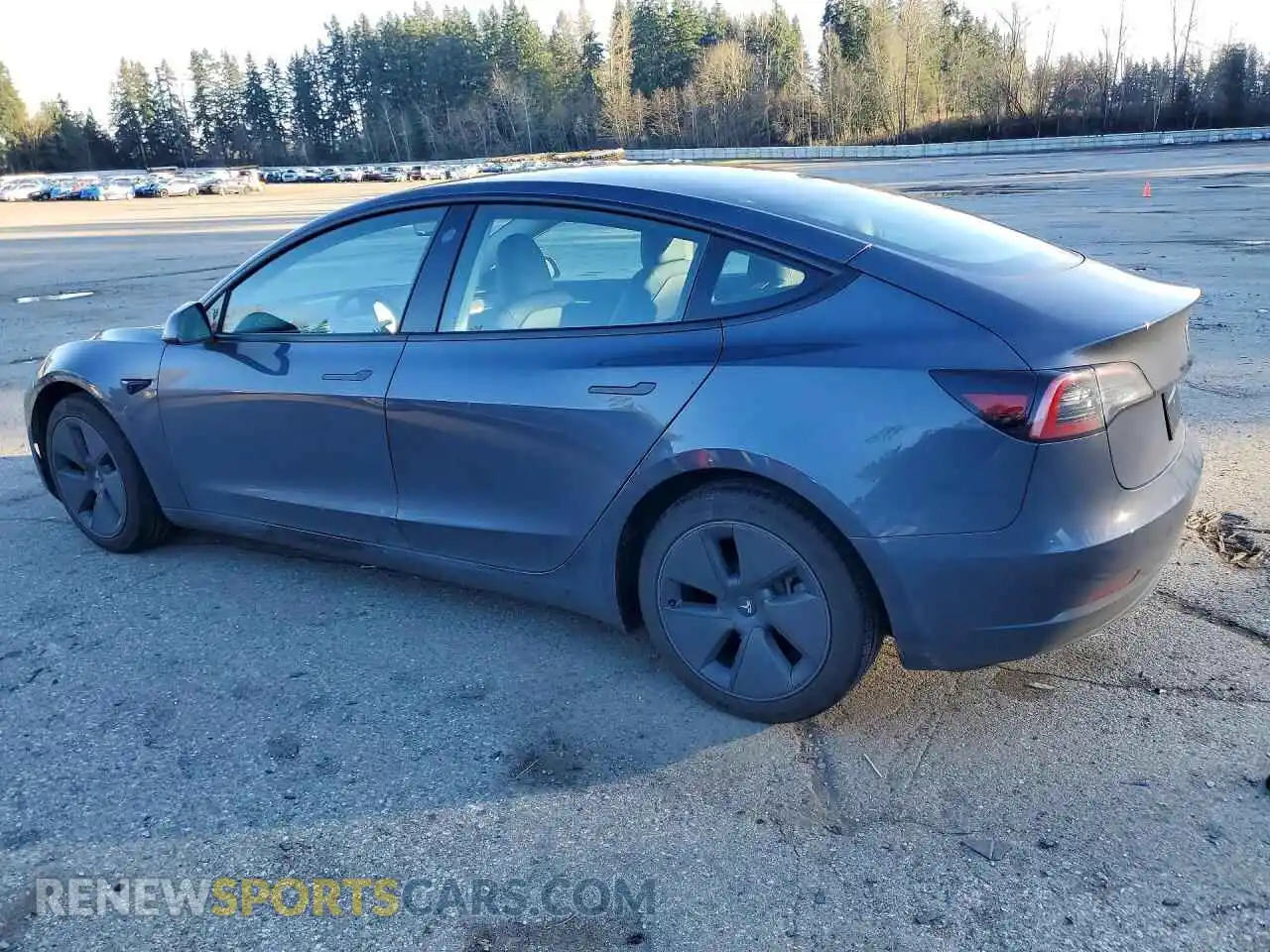 2 Photograph of a damaged car 5YJ3E1EAXPF699560 TESLA MODEL 3 2023