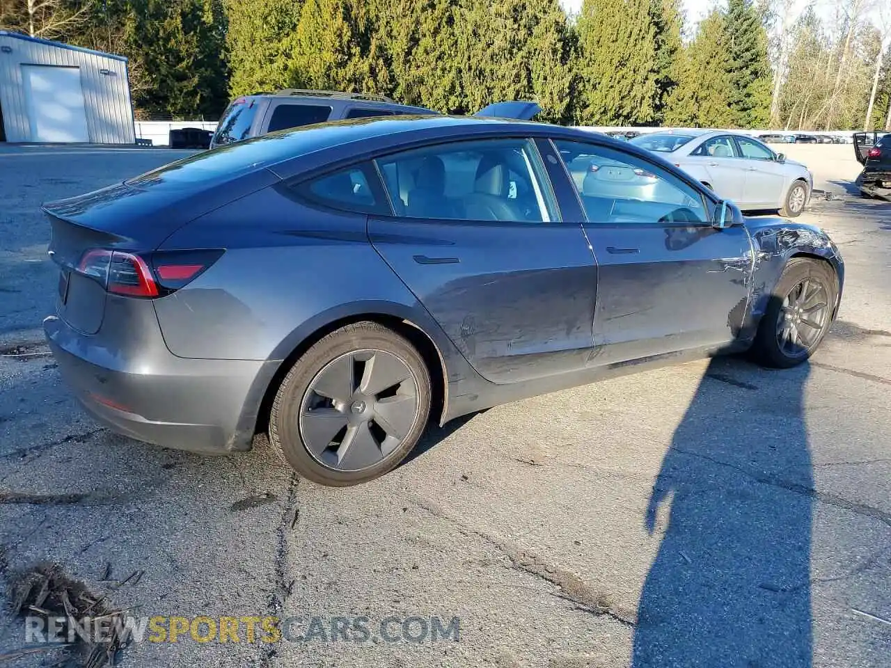 3 Photograph of a damaged car 5YJ3E1EAXPF699560 TESLA MODEL 3 2023