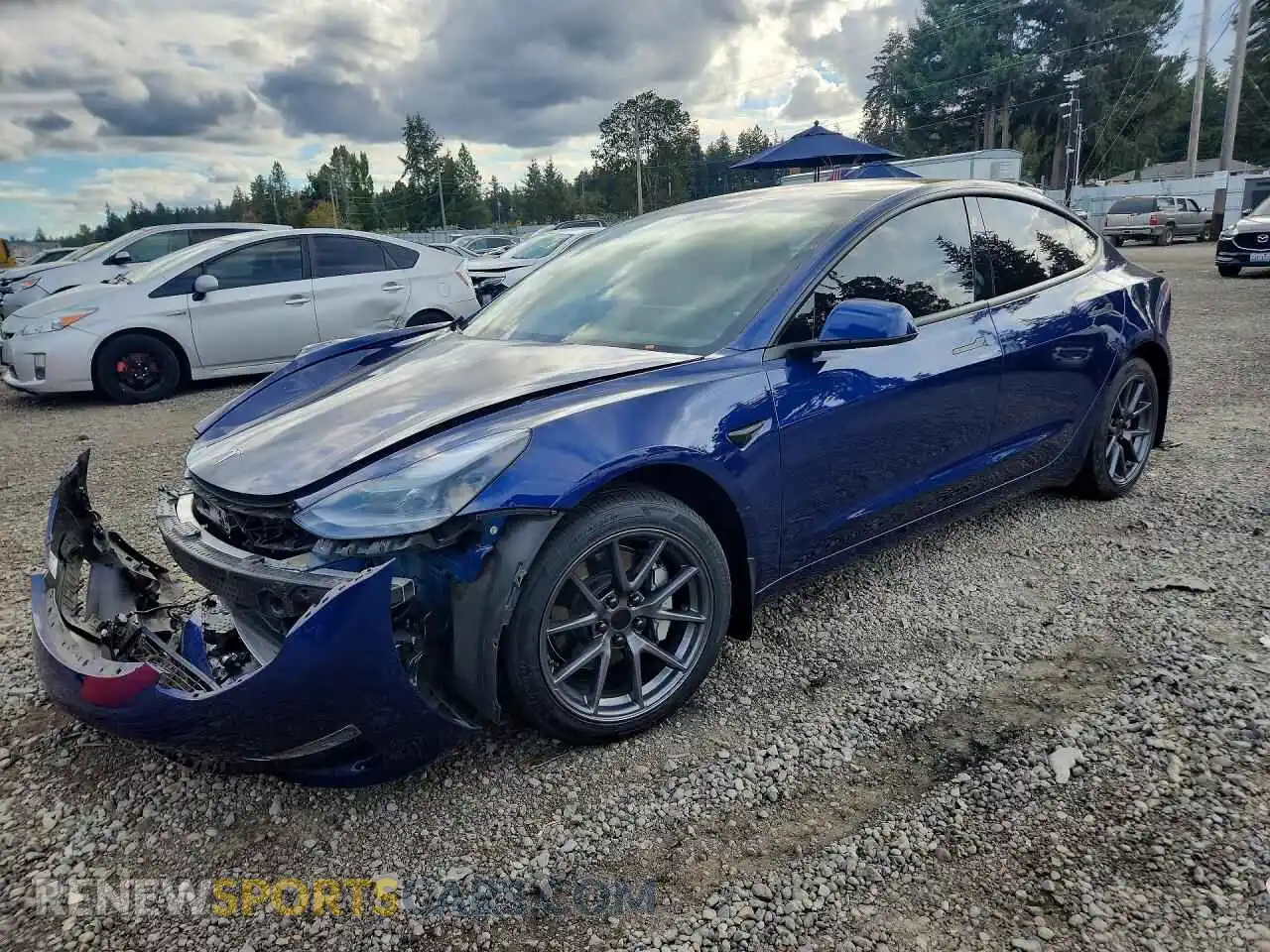 1 Фотография поврежденного автомобиля 5YJ3E1EB0PF387417 TESLA MODEL 3 2023