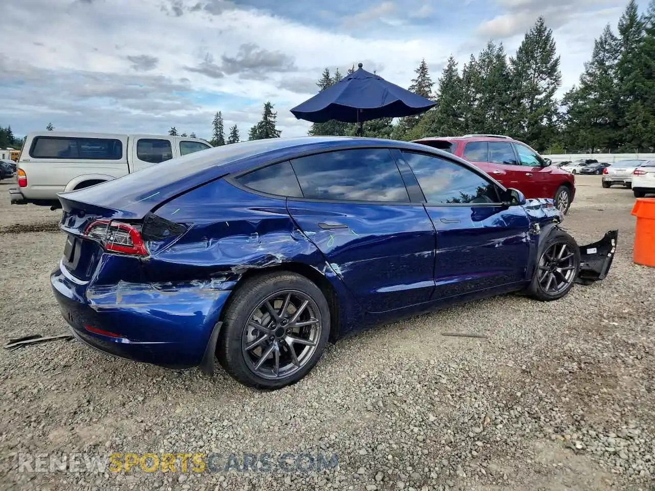 3 Фотография поврежденного автомобиля 5YJ3E1EB0PF387417 TESLA MODEL 3 2023