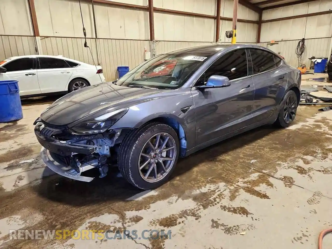 1 Photograph of a damaged car 5YJ3E1EB0PF389524 TESLA MODEL 3 2023