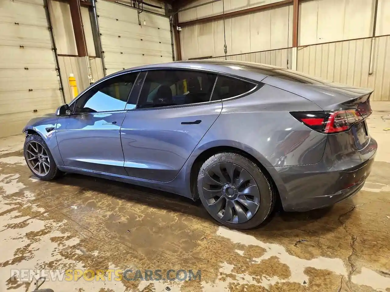 2 Photograph of a damaged car 5YJ3E1EB0PF389524 TESLA MODEL 3 2023