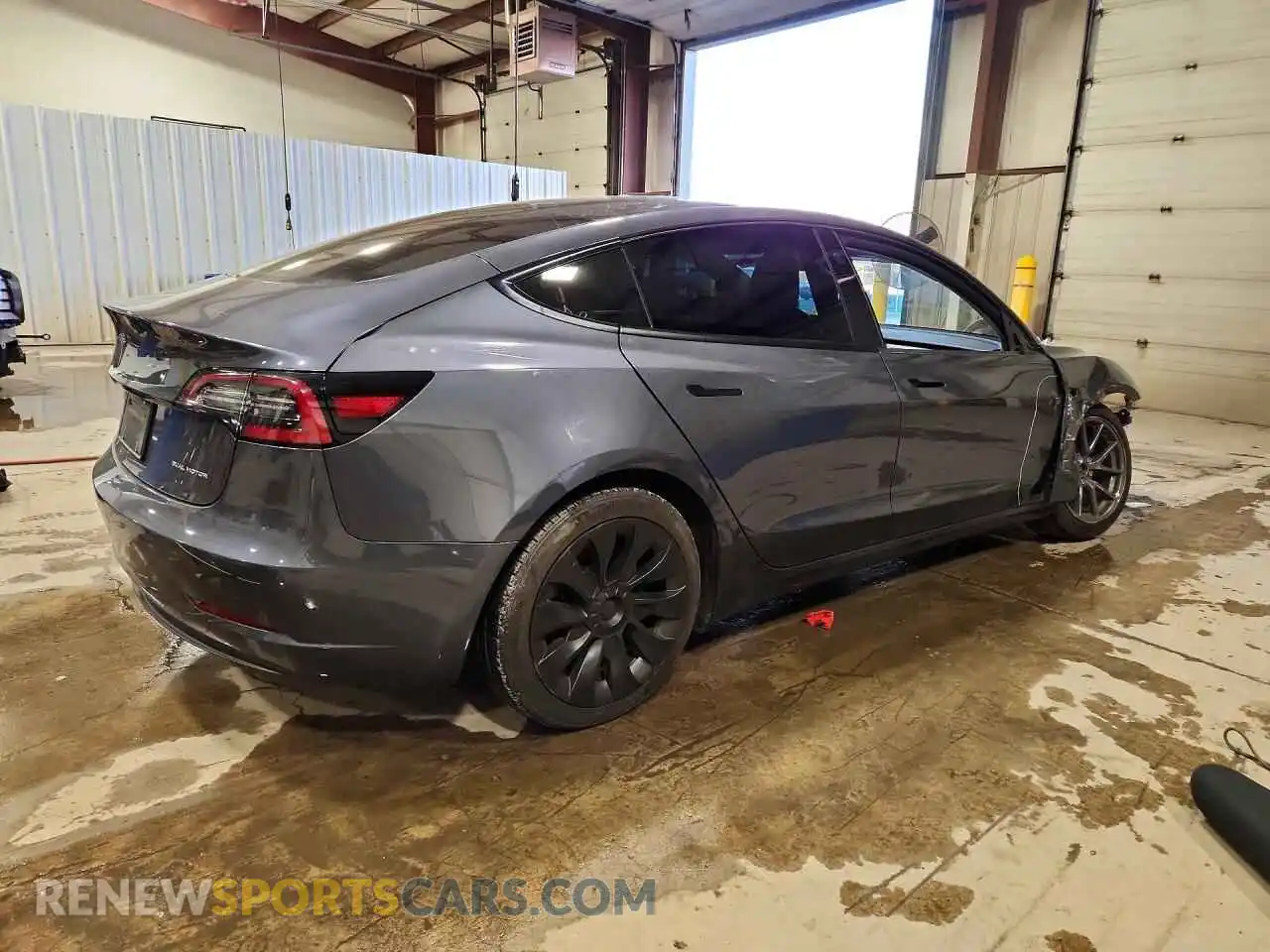 3 Photograph of a damaged car 5YJ3E1EB0PF389524 TESLA MODEL 3 2023