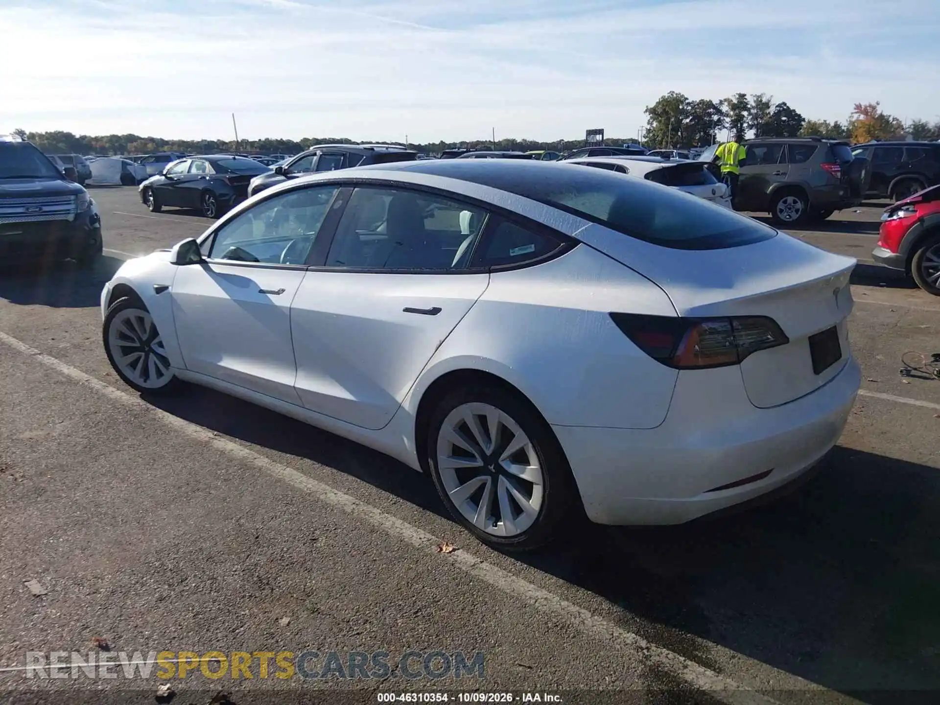 3 Photograph of a damaged car 5YJ3E1EB0PF390088 TESLA MODEL 3 2023