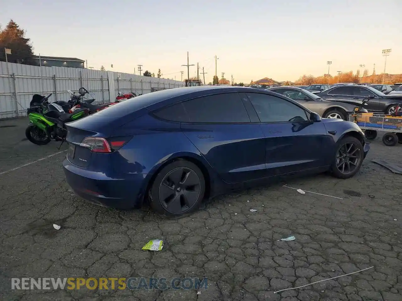 3 Photograph of a damaged car 5YJ3E1EB0PF391516 TESLA MODEL 3 2023
