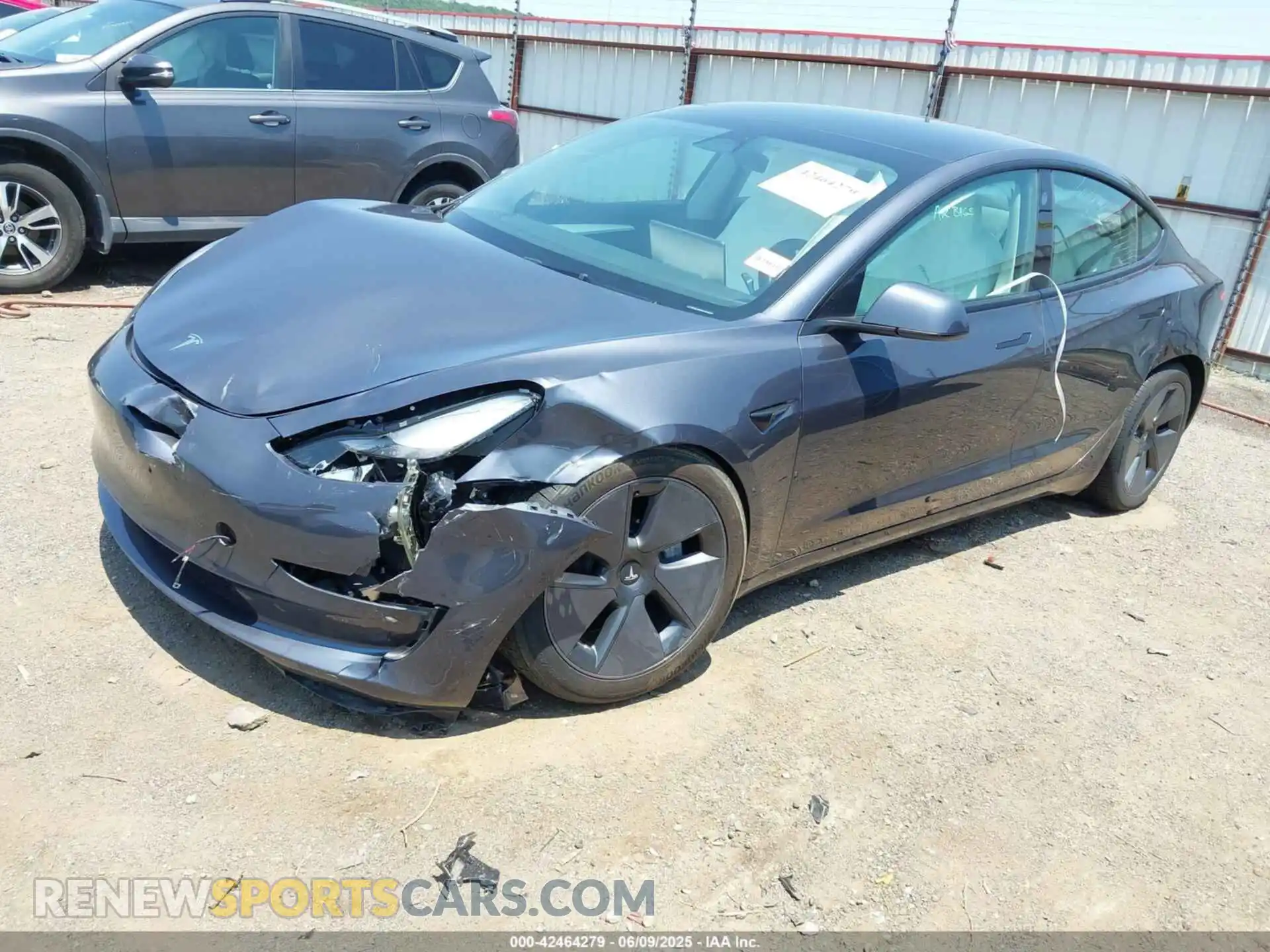 2 Photograph of a damaged car 5YJ3E1EB0PF631633 TESLA MODEL 3 2023