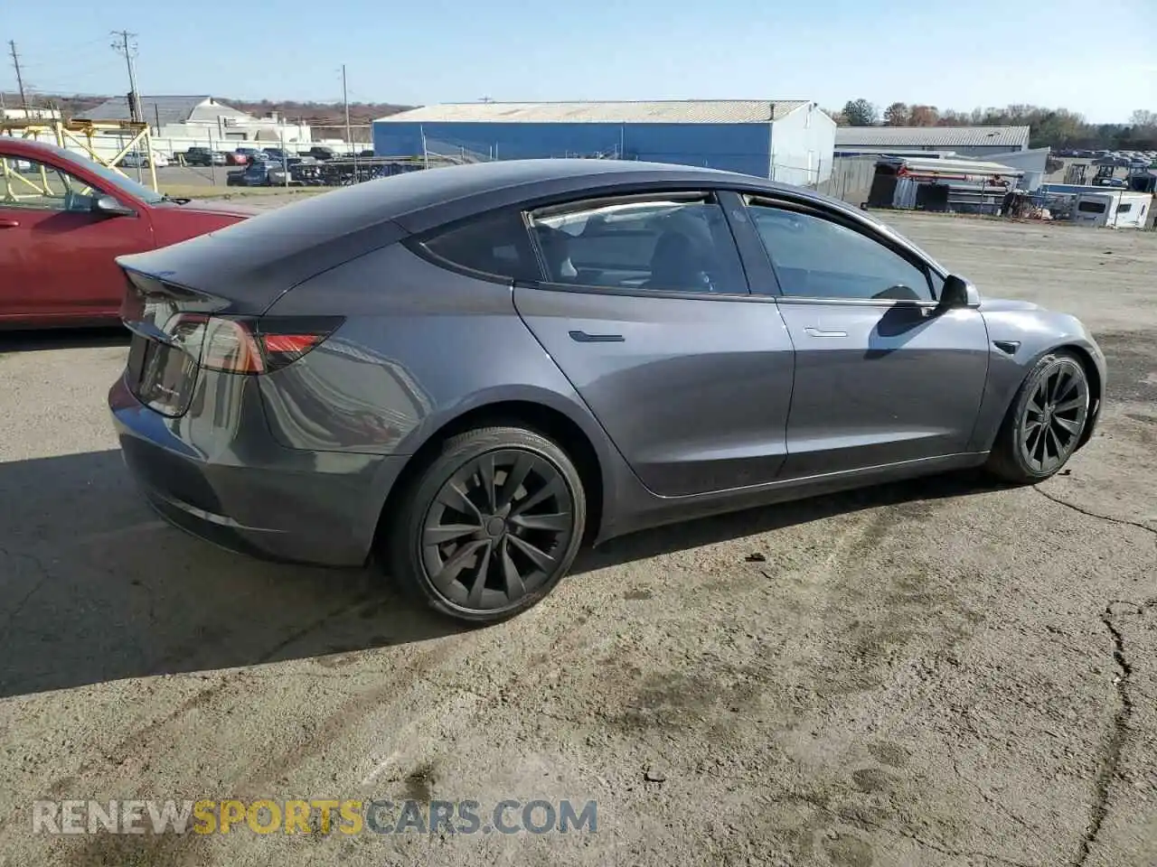 3 Photograph of a damaged car 5YJ3E1EB0PF634354 TESLA MODEL 3 2023