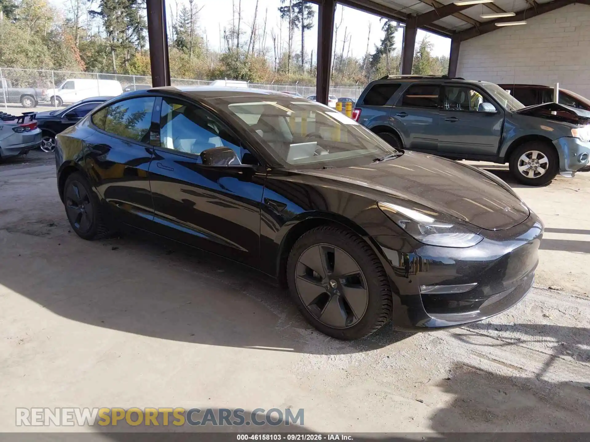 1 Photograph of a damaged car 5YJ3E1EB0PF694599 TESLA MODEL 3 2023