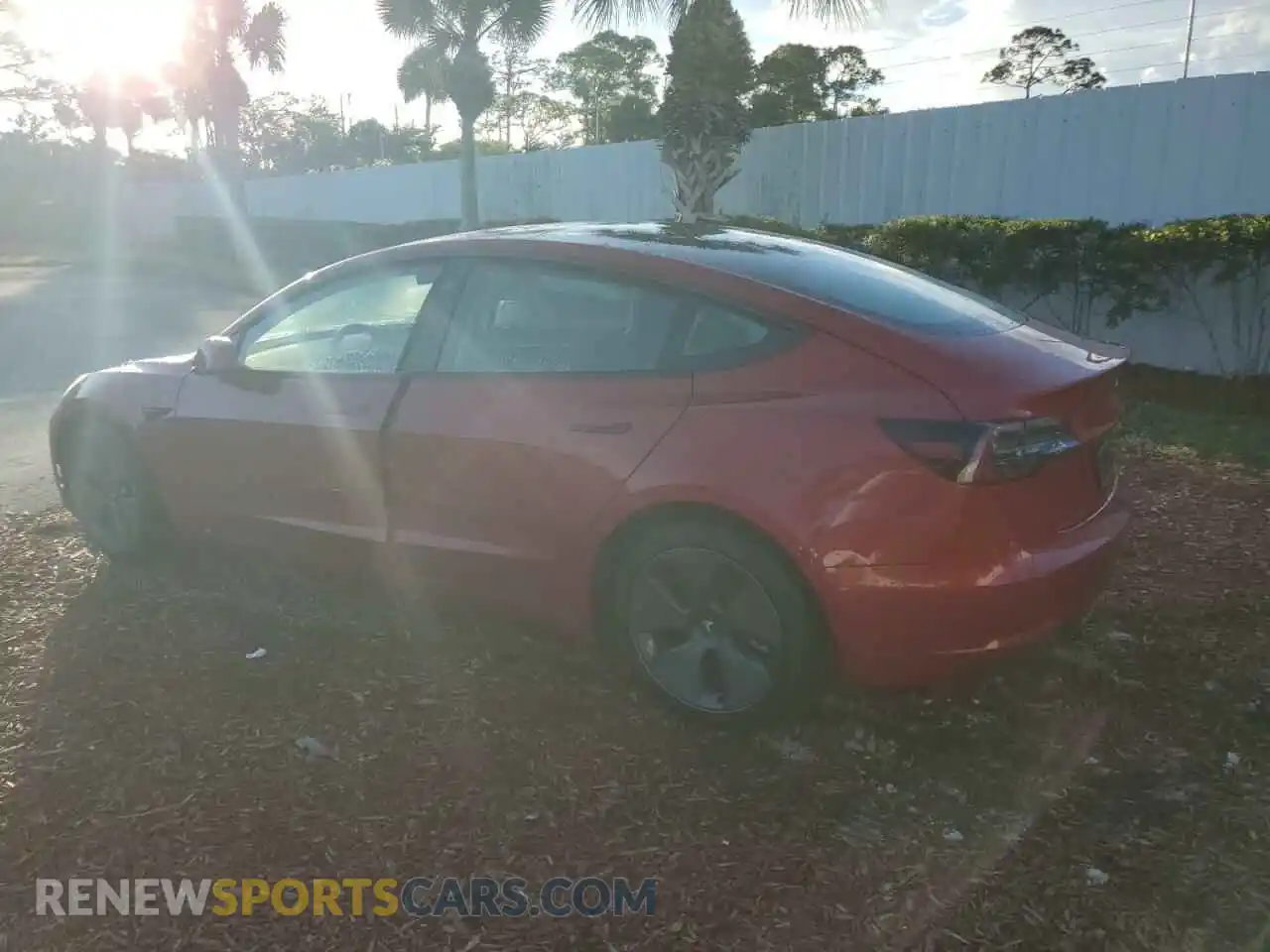 2 Photograph of a damaged car 5YJ3E1EB1PF386583 TESLA MODEL 3 2023