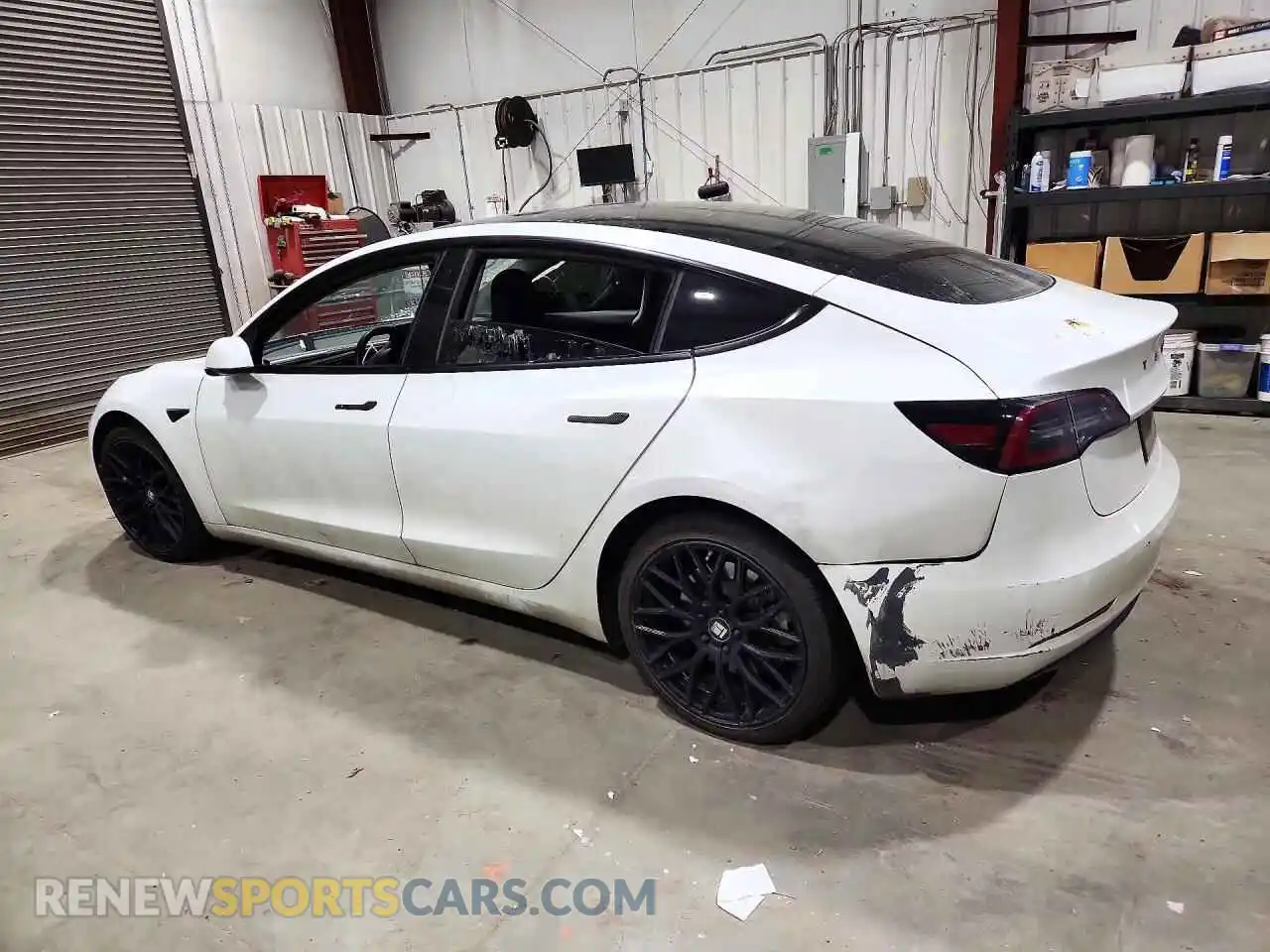 2 Photograph of a damaged car 5YJ3E1EB1PF392609 TESLA MODEL 3 2023