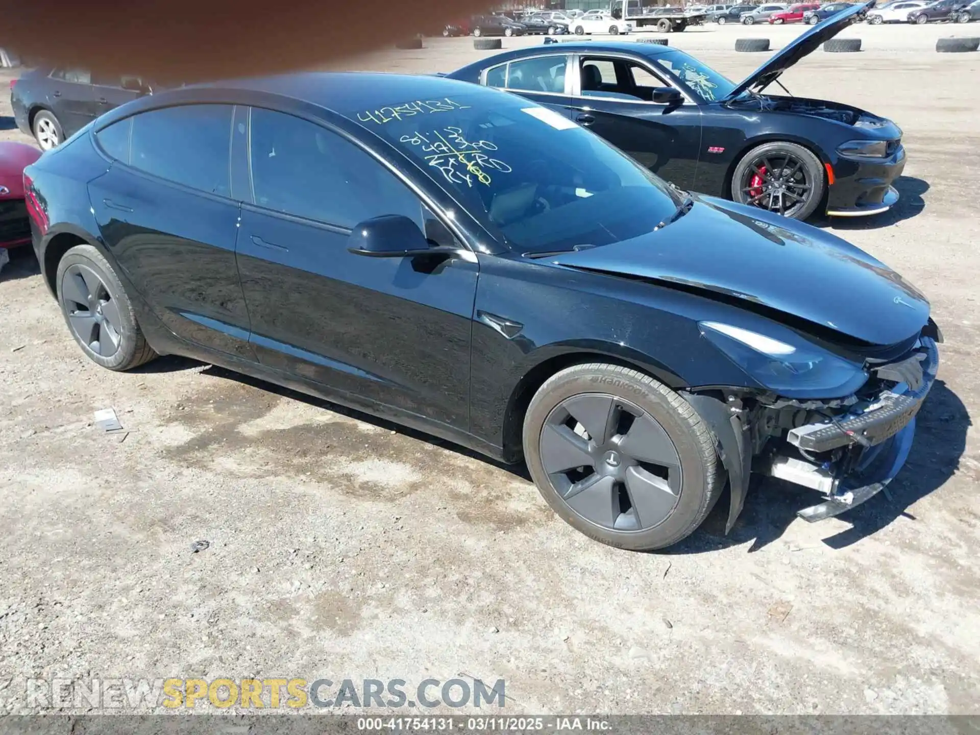 1 Photograph of a damaged car 5YJ3E1EB1PF632595 TESLA MODEL 3 2023