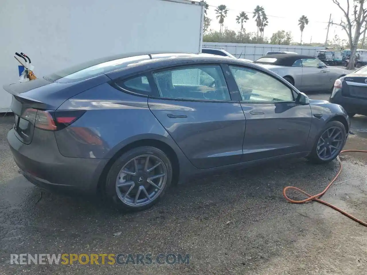 3 Photograph of a damaged car 5YJ3E1EB1PF664821 TESLA MODEL 3 2023