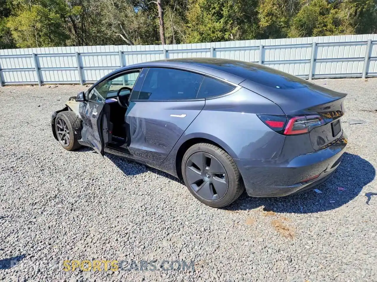 2 Photograph of a damaged car 5YJ3E1EB2PF391839 TESLA MODEL 3 2023