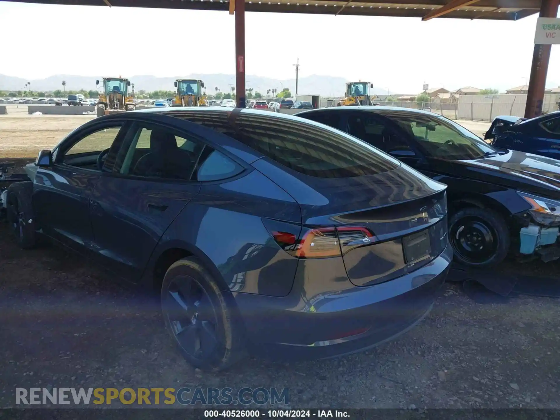 3 Фотография поврежденного автомобиля 5YJ3E1EB2PF637580 TESLA MODEL 3 2023