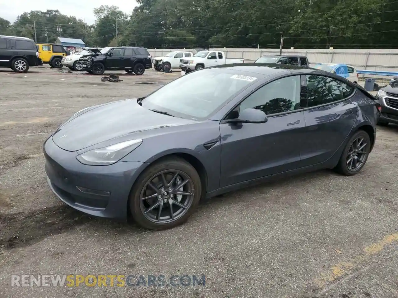 1 Photograph of a damaged car 5YJ3E1EB2PF688464 TESLA MODEL 3 2023