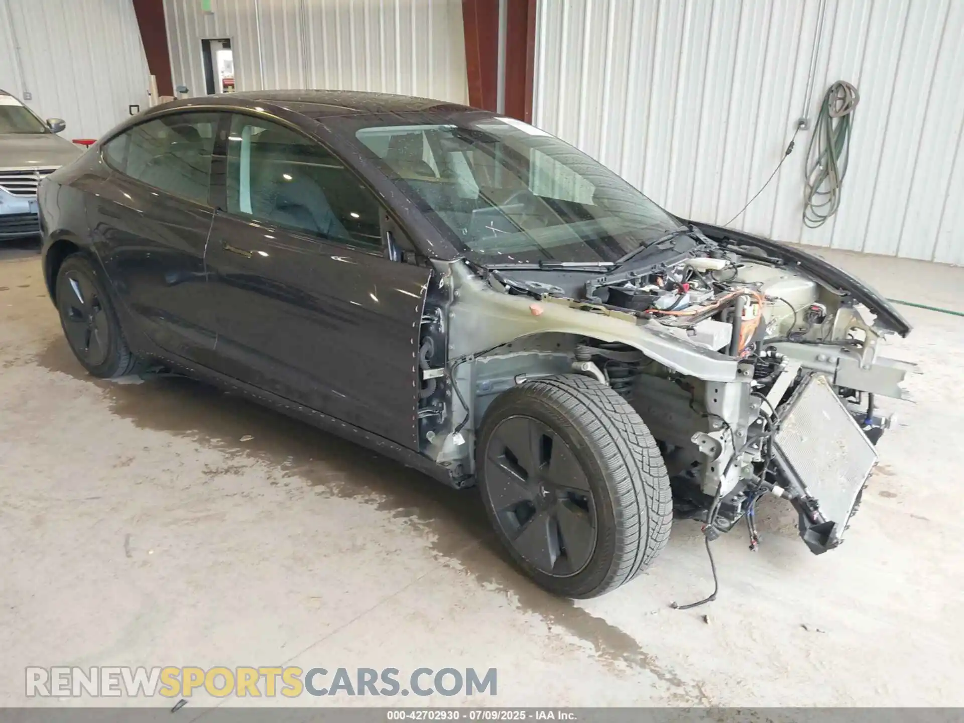 1 Photograph of a damaged car 5YJ3E1EB3PF387895 TESLA MODEL 3 2023