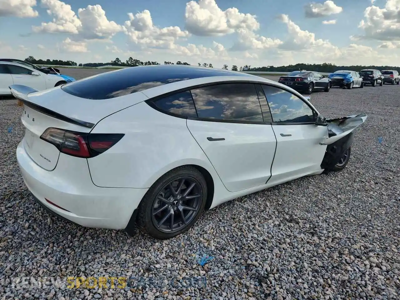 3 Фотография поврежденного автомобиля 5YJ3E1EB3PF393616 TESLA MODEL 3 2023