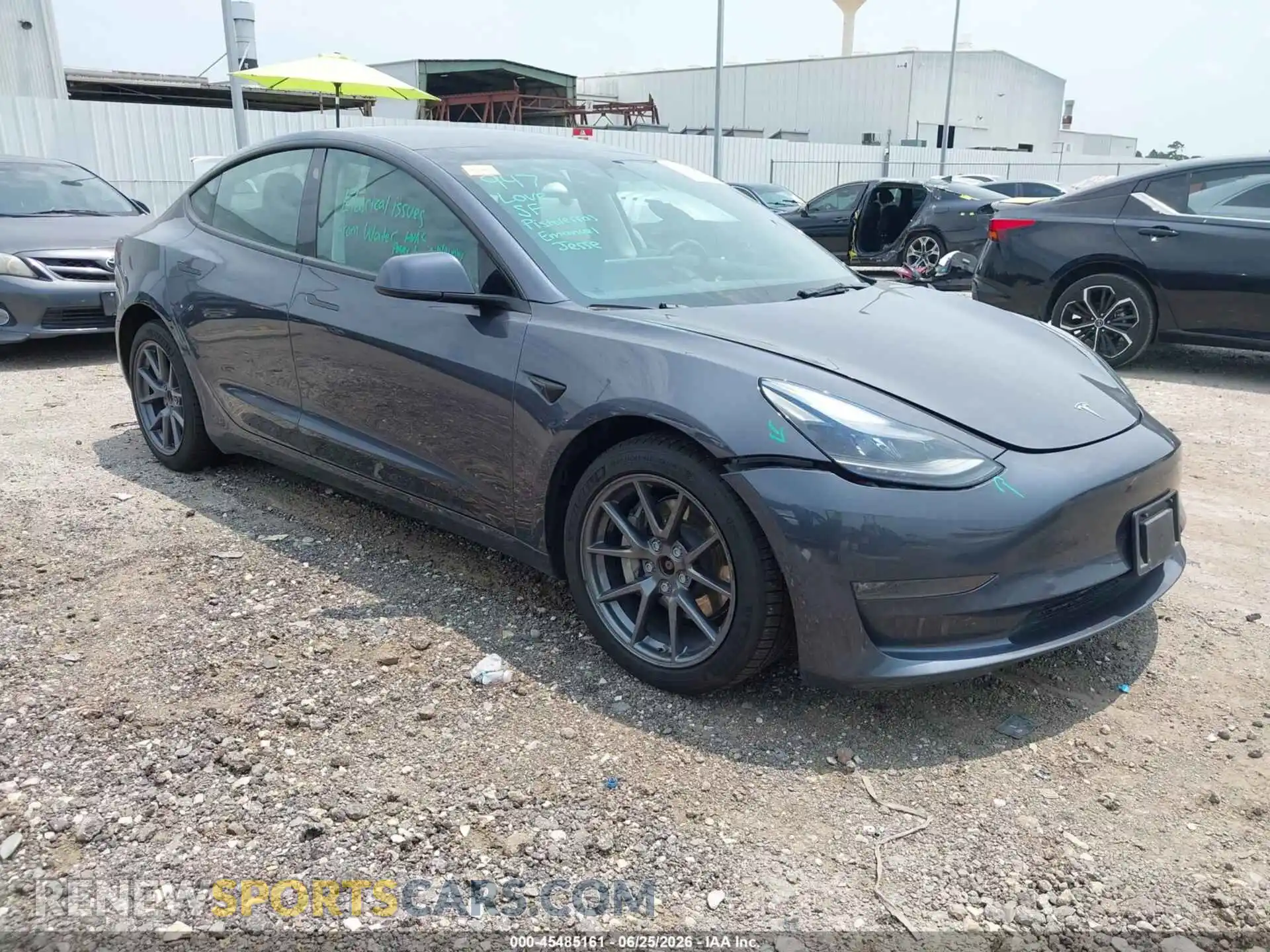 1 Photograph of a damaged car 5YJ3E1EB3PF415906 TESLA MODEL 3 2023