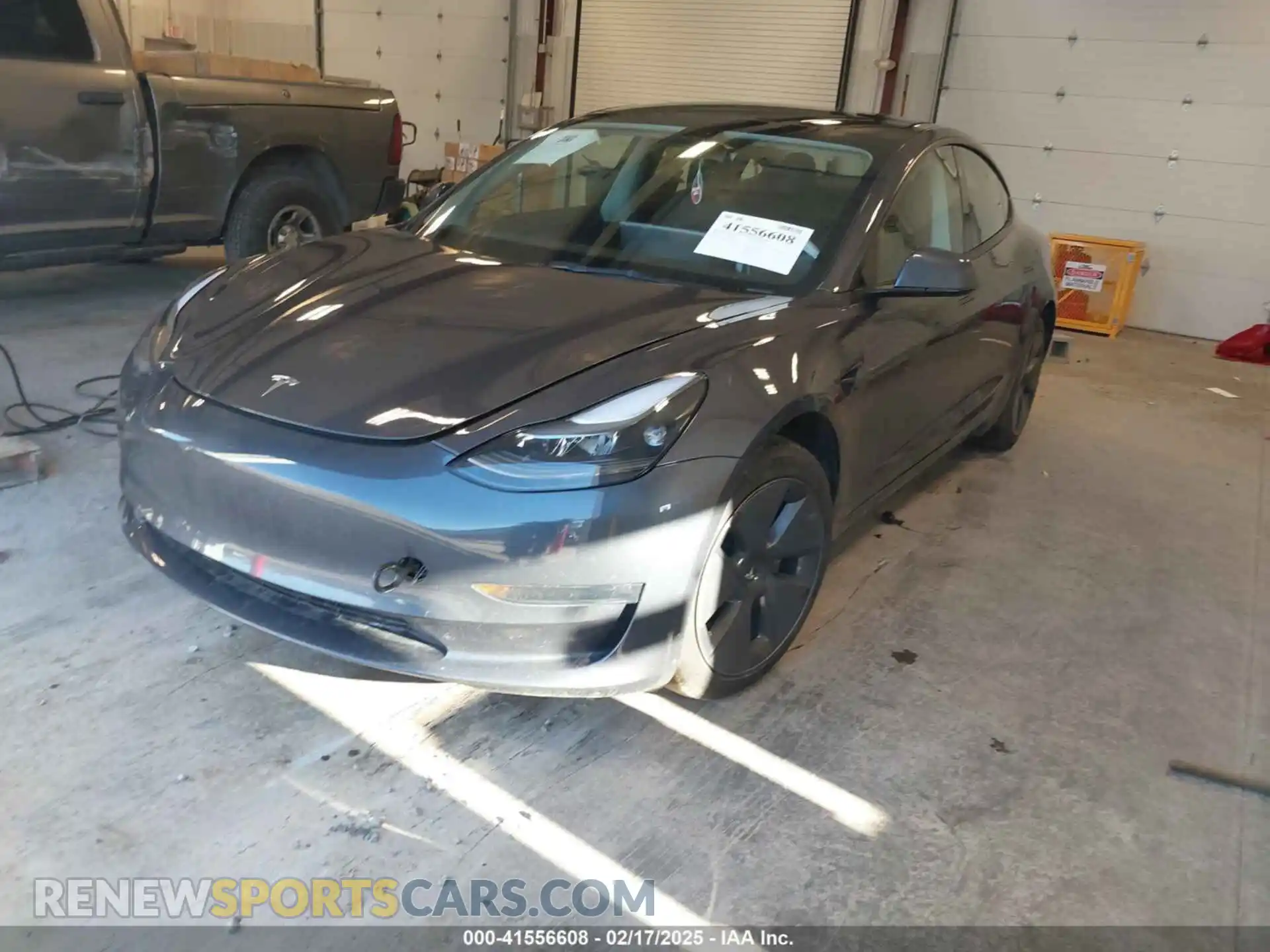 2 Photograph of a damaged car 5YJ3E1EB3PF416764 TESLA MODEL 3 2023