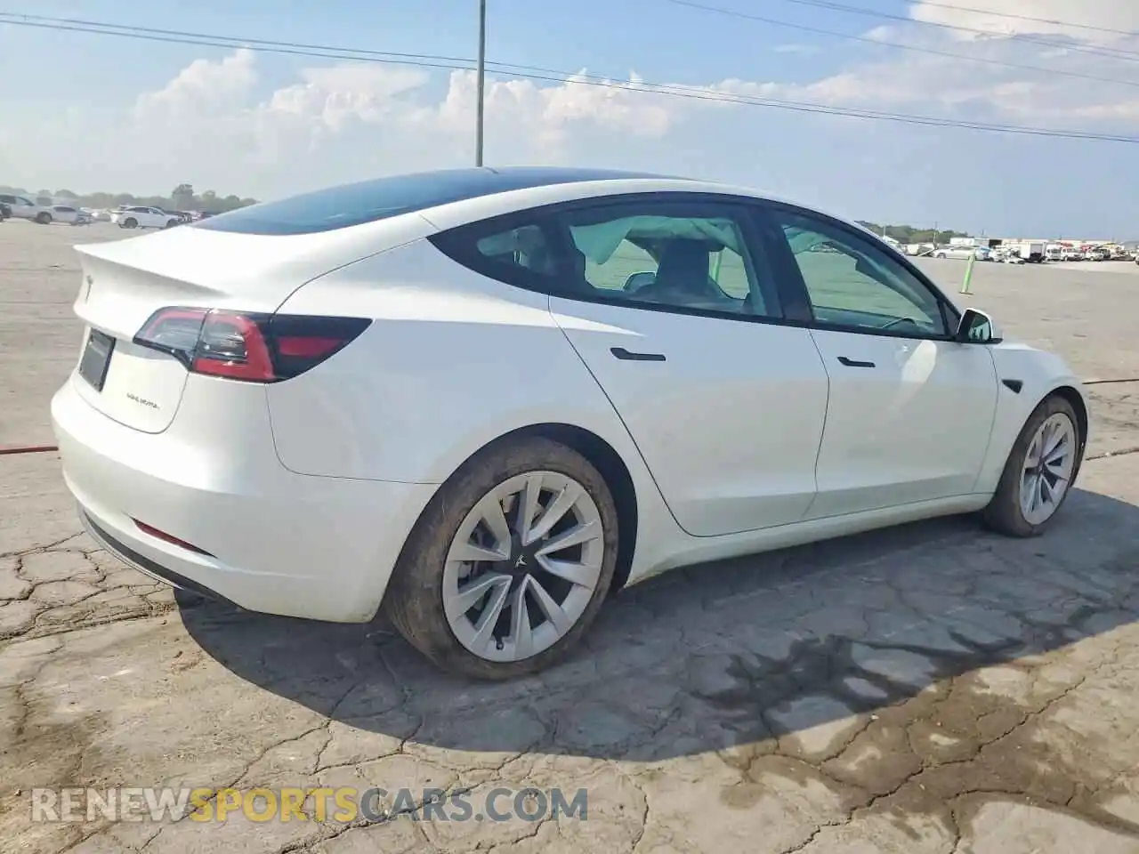 3 fotografías del automóvil dañado 5YJ3E1EB3PF595114 TESLA MODEL 3 2023