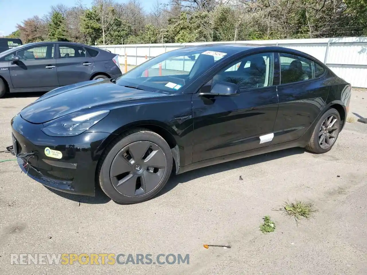 1 Photograph of a damaged car 5YJ3E1EB3PF595954 TESLA MODEL 3 2023