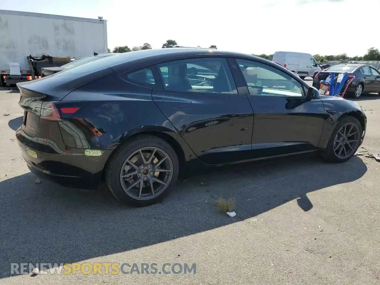 3 Photograph of a damaged car 5YJ3E1EB3PF595954 TESLA MODEL 3 2023