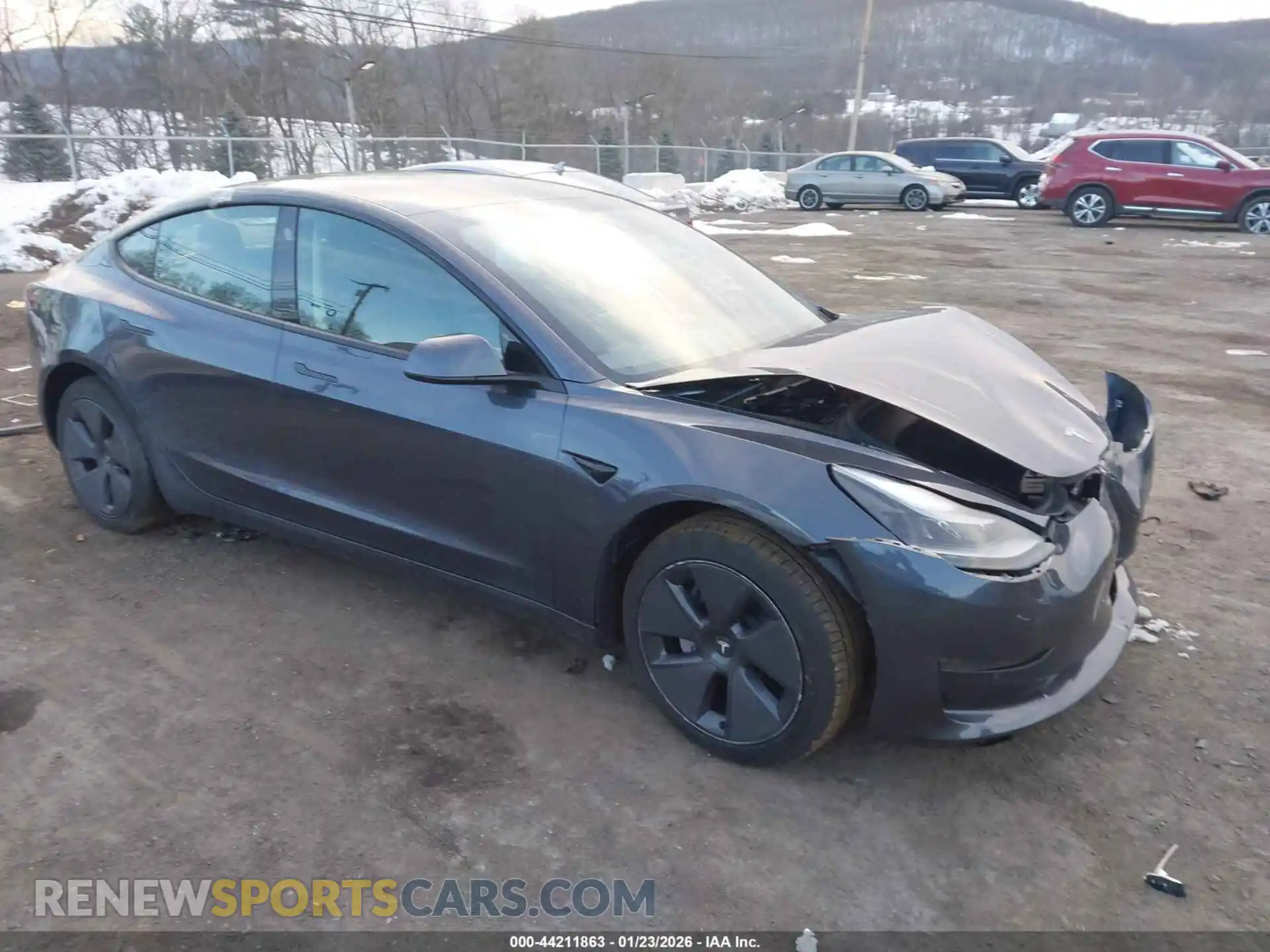 1 fotografías del automóvil dañado 5YJ3E1EB3PF633862 TESLA MODEL 3 2023
