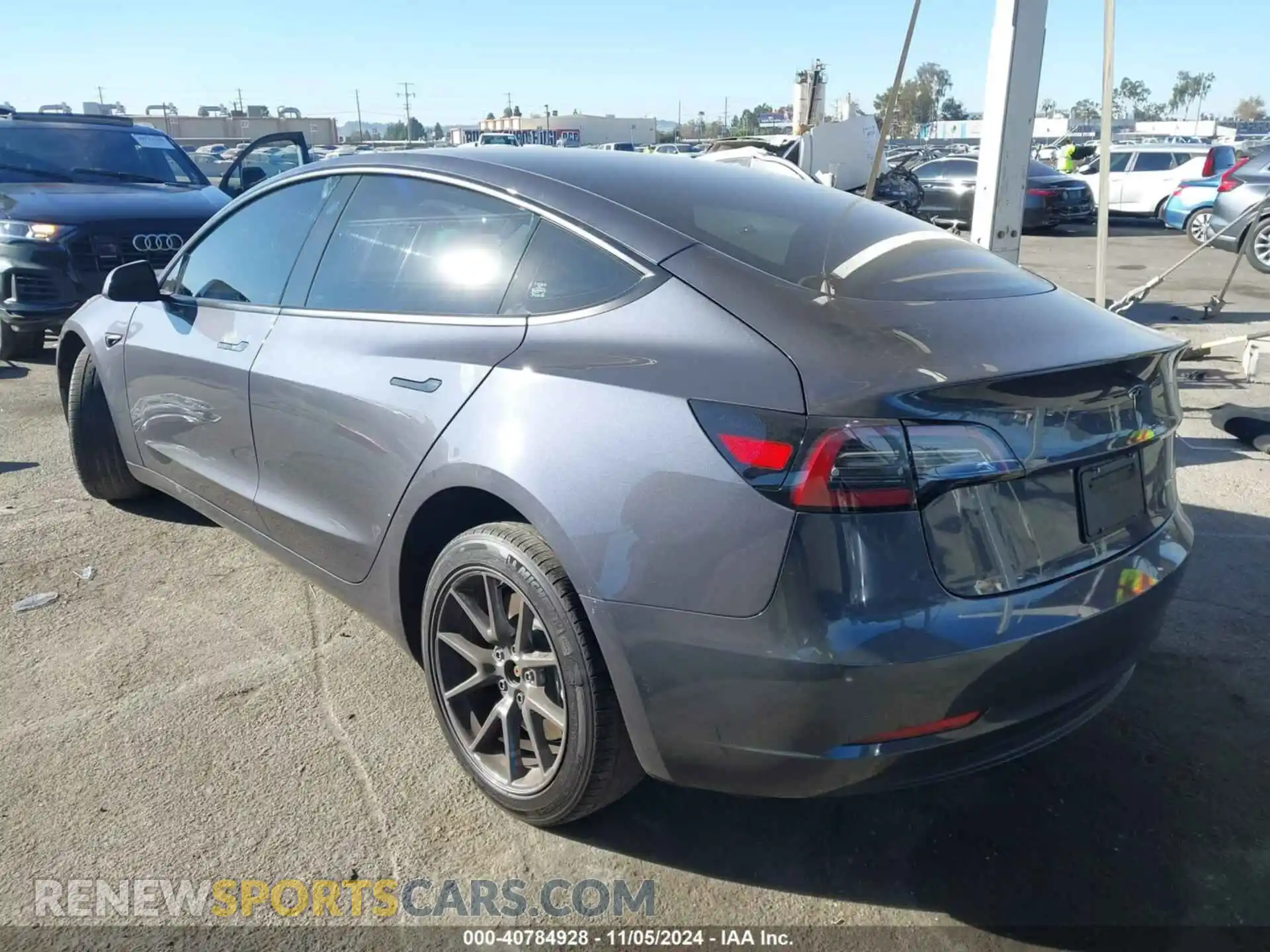 3 Photograph of a damaged car 5YJ3E1EB3PF636082 TESLA MODEL 3 2023