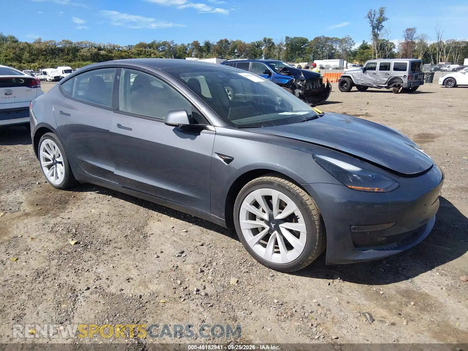 1 Photograph of a damaged car 5YJ3E1EB3PF654470 TESLA MODEL 3 2023