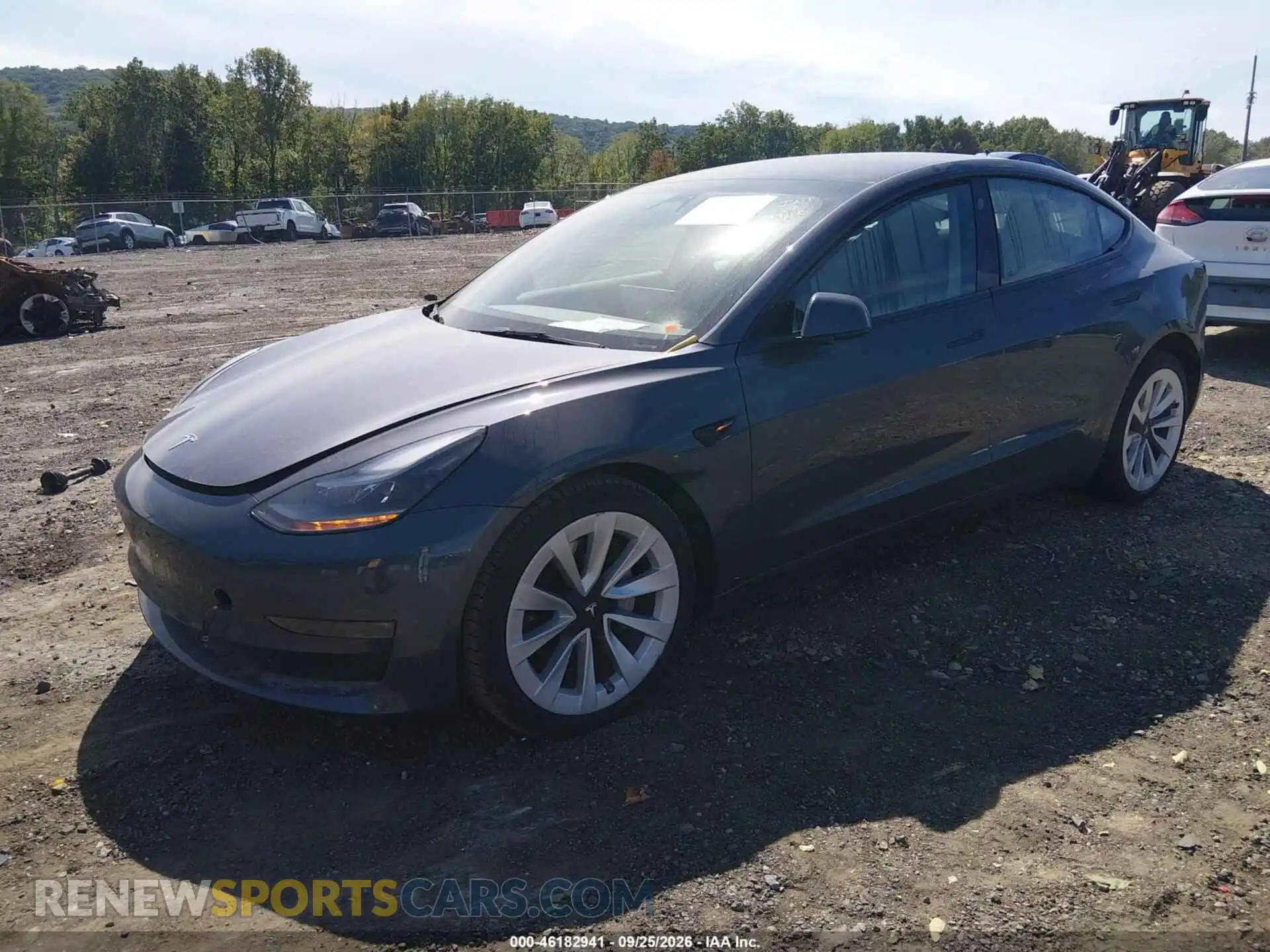 2 Photograph of a damaged car 5YJ3E1EB3PF654470 TESLA MODEL 3 2023