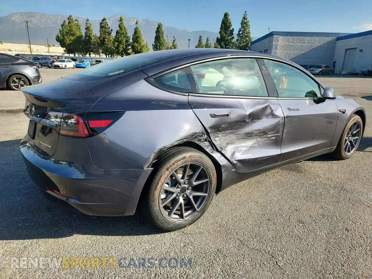 3 Photograph of a damaged car 5YJ3E1EB3PF714263 TESLA MODEL 3 2023