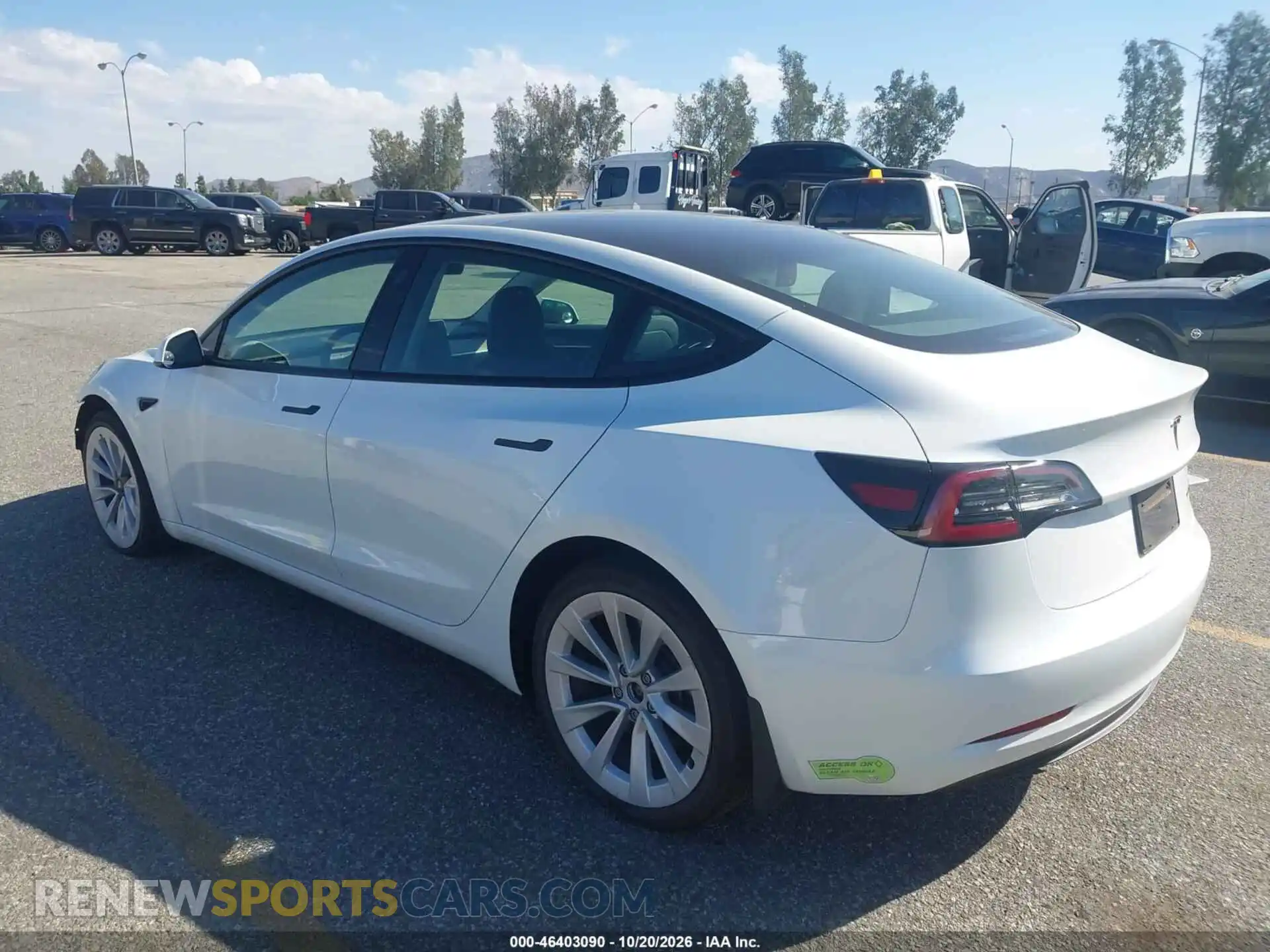 3 Photograph of a damaged car 5YJ3E1EB4PF392698 TESLA MODEL 3 2023