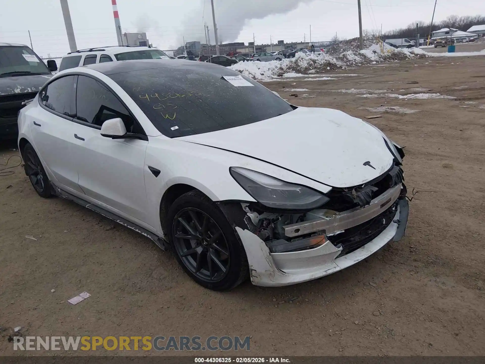1 Photograph of a damaged car 5YJ3E1EB4PF598880 TESLA MODEL 3 2023