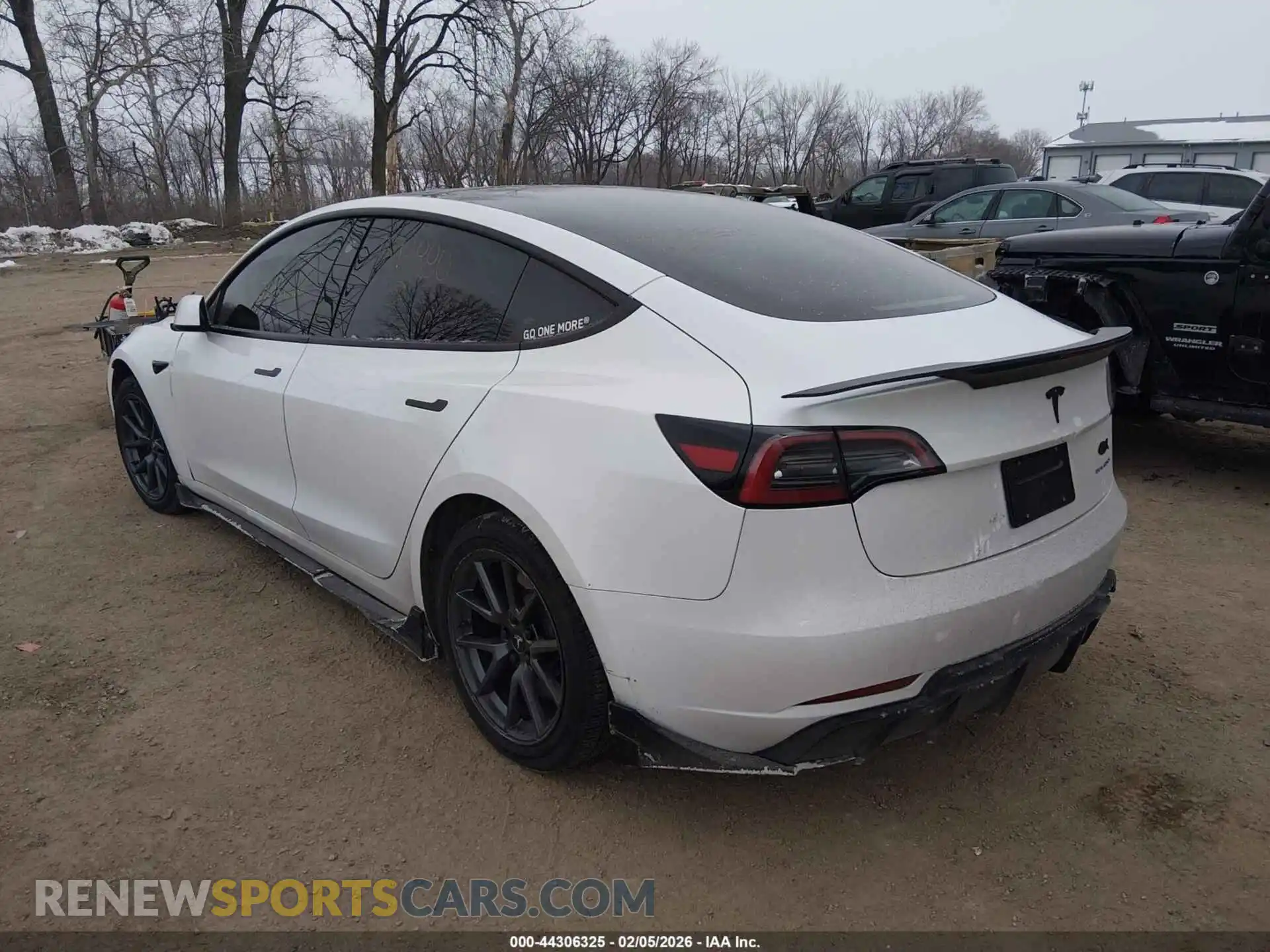 3 Photograph of a damaged car 5YJ3E1EB4PF598880 TESLA MODEL 3 2023