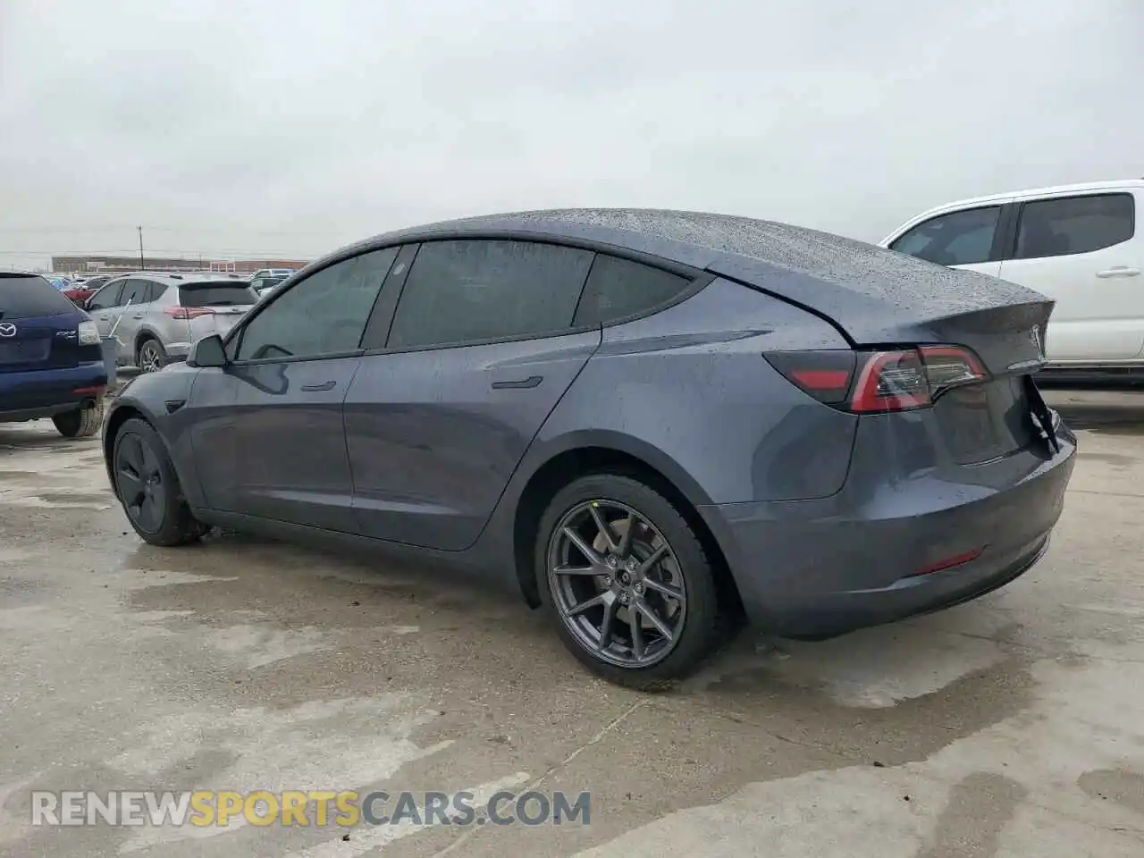 2 Photograph of a damaged car 5YJ3E1EB4PF665395 TESLA MODEL 3 2023