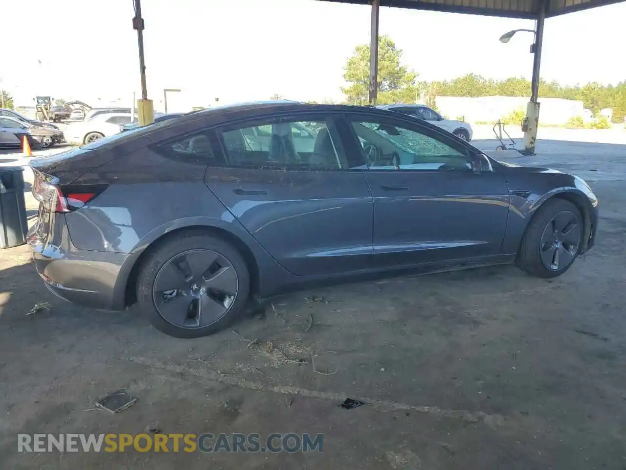 3 Фотография поврежденного автомобиля 5YJ3E1EB5PF593316 TESLA MODEL 3 2023