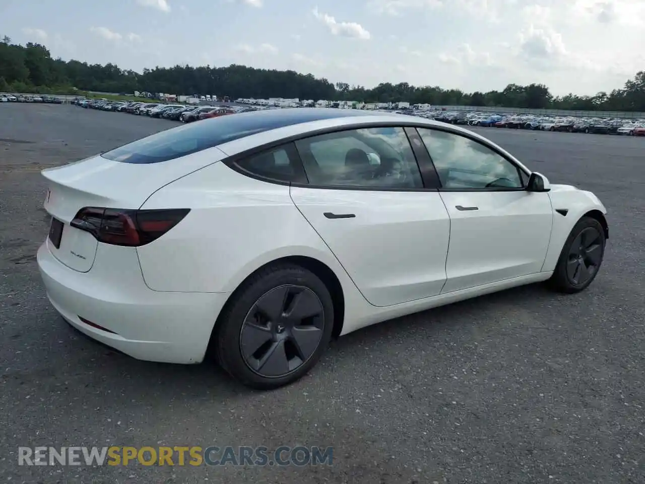 3 Photograph of a damaged car 5YJ3E1EB5PF618120 TESLA MODEL 3 2023