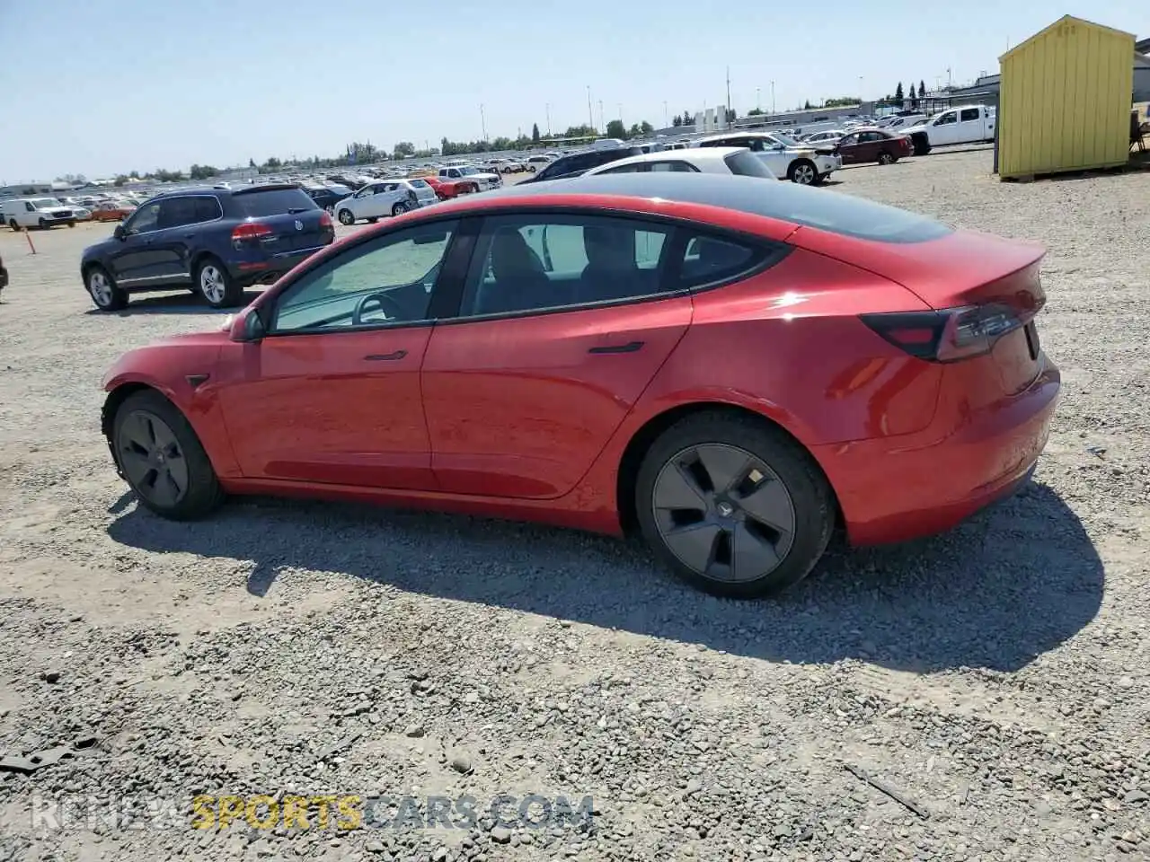 2 Фотография поврежденного автомобиля 5YJ3E1EB6PF388510 TESLA MODEL 3 2023