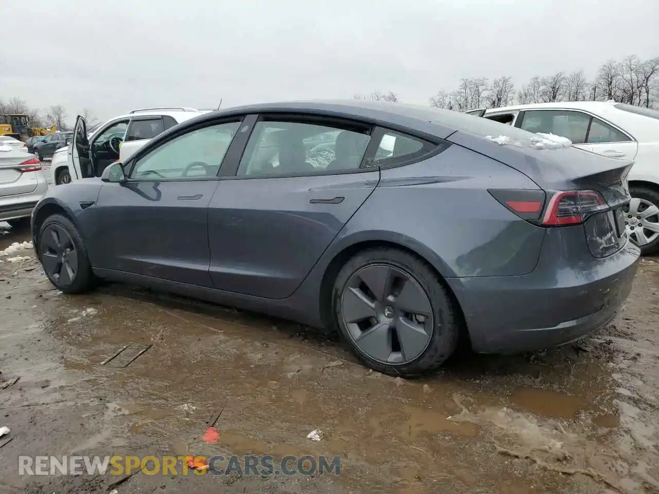 2 Photograph of a damaged car 5YJ3E1EB6PF388894 TESLA MODEL 3 2023