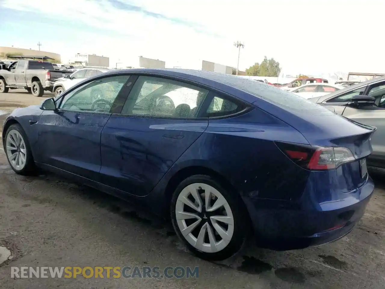 2 Photograph of a damaged car 5YJ3E1EB6PF415947 TESLA MODEL 3 2023