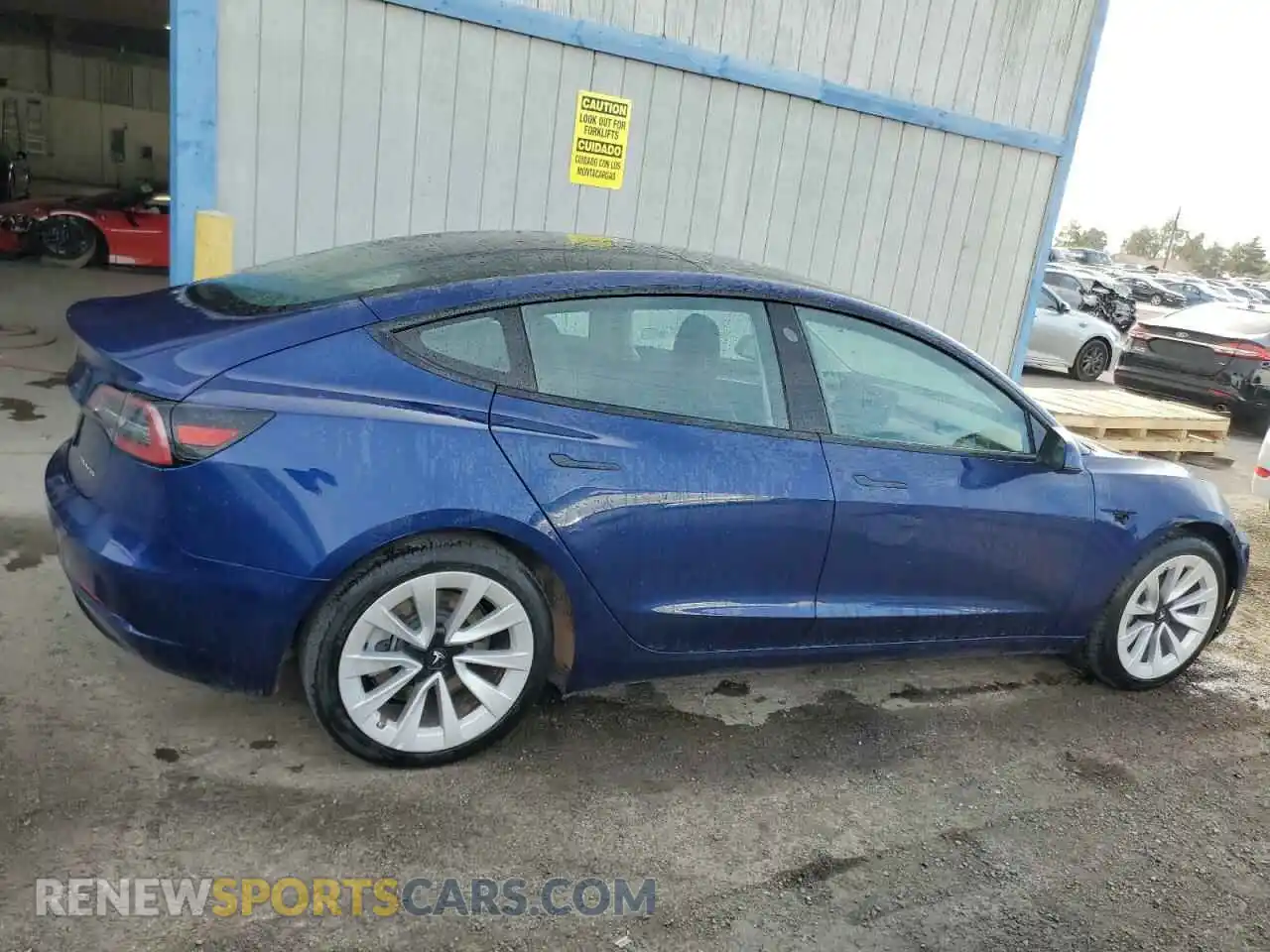 3 Photograph of a damaged car 5YJ3E1EB6PF415947 TESLA MODEL 3 2023