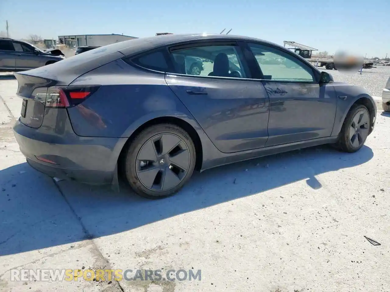 3 Photograph of a damaged car 5YJ3E1EB6PF416077 TESLA MODEL 3 2023