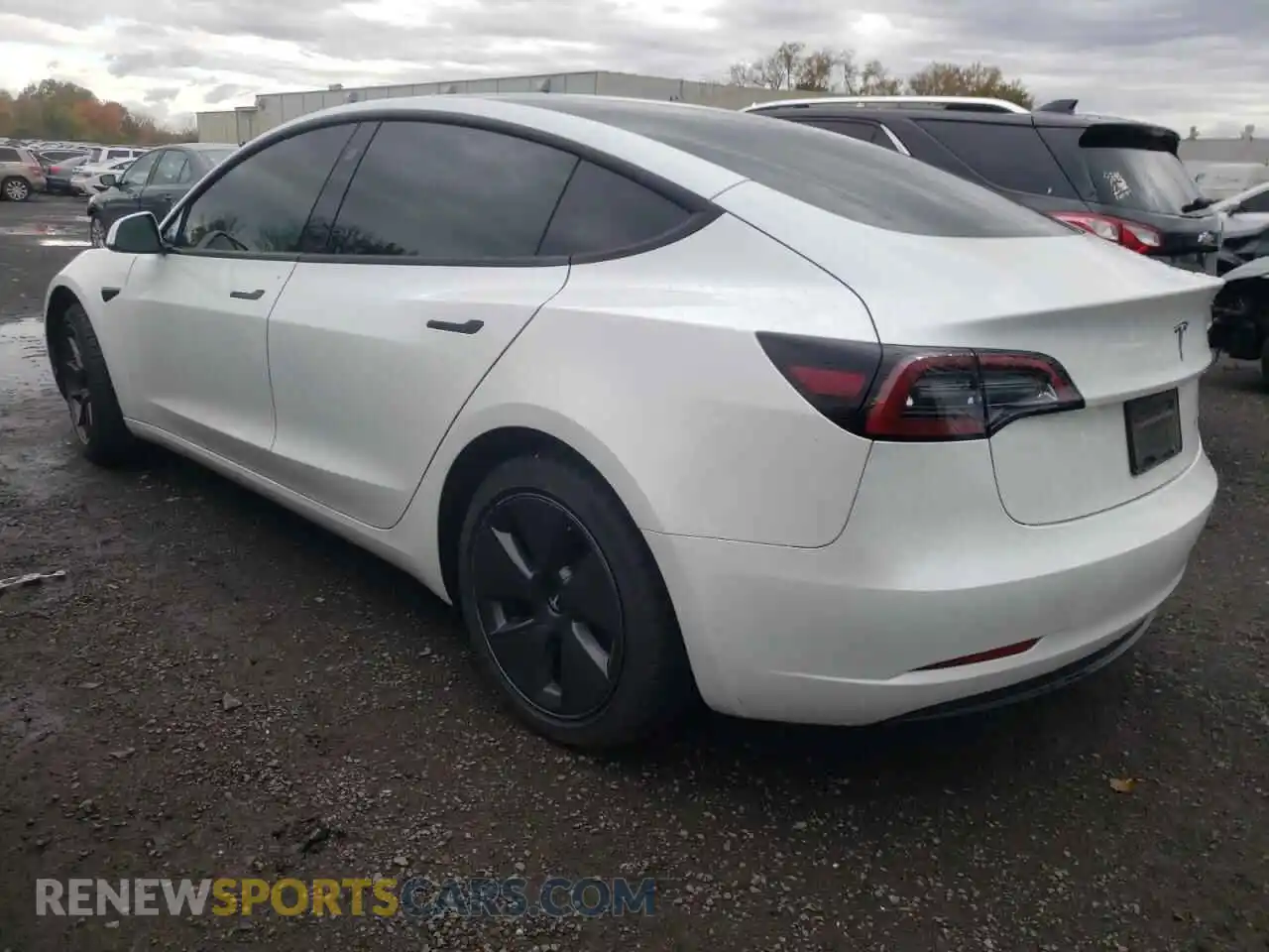2 Photograph of a damaged car 5YJ3E1EB6PF596645 TESLA MODEL 3 2023